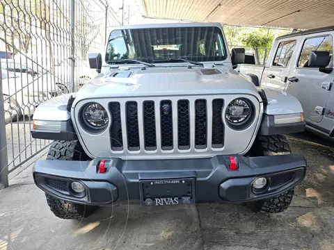 Jeep Wrangler Rubicon usado (2022) color Plata financiado en mensualidades(enganche $200,000 mensualidades desde $27,122)