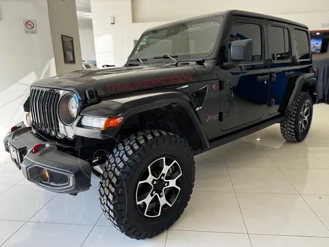 foto Jeep Wrangler Rubicon 4x4 3.6L Aut usado (2021) color Negro precio $769,000