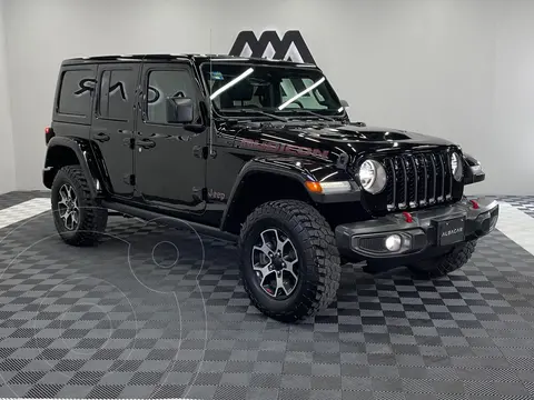 Jeep Wrangler Rubicon 4x4 3.6L Aut usado (2021) color Negro precio $847,999