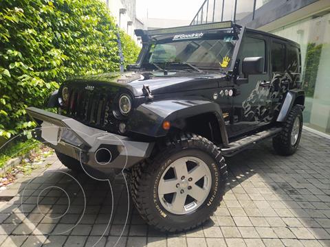 foto Jeep Wrangler Sahara 4x4 3.6L Aut usado (2011) color Negro precio $470,000