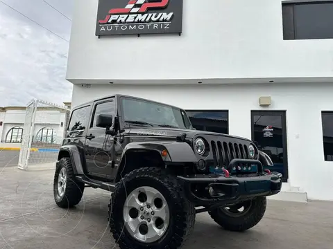 Jeep Wrangler Sahara 4x4 3.6L Aut usado (2013) color Negro precio $398,000