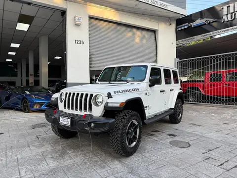 Jeep Wrangler Rubicon 4x4 3.6L Aut usado (2020) color Blanco precio $799,900