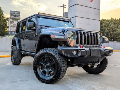 Jeep Wrangler Rubicon 4x4 3.6L Aut usado (2021) color Gris precio $772,000