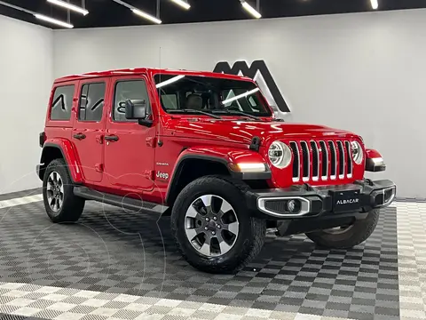 Jeep Wrangler Rubicon 4x4 3.6L Aut usado (2021) color Rojo precio $879,900