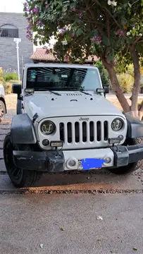 Jeep Wrangler JK Sport MTX 4x4 3.6L usado (2016) color Blanco precio $420,000