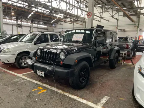 Jeep Wrangler aut. techo duro usado (2009) color Negro precio $298,000