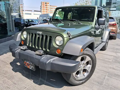 Jeep Wrangler X 4x4 3.8L usado (2007) color Verde precio $299,000