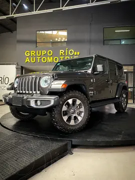 Jeep Wrangler Rubicon 4x4 3.6L Aut usado (2021) color Gris Oscuro precio $929,000