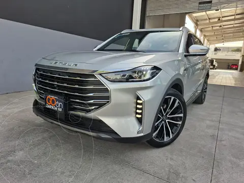 Jetour X70 Plus 1.6L Turbo usado (2024) color plateado financiado en mensualidades(enganche $128,075 mensualidades desde $9,794)