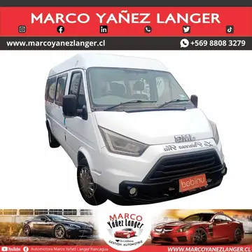 JMC Touring  2.8L 14Pas usado (2021) color Blanco precio $16.990.000
