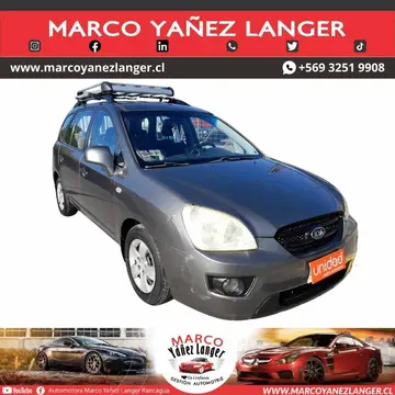 Kia Carens 1.4L EX Turbo usado (2009) color Gris precio $4.990.000