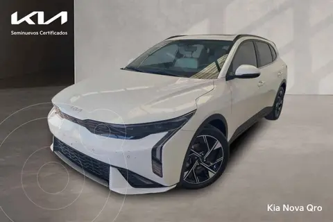 Kia K3 Hatchback GT Line usado (2025) color Blanco financiado en mensualidades(enganche $107,365 mensualidades desde $9,217)