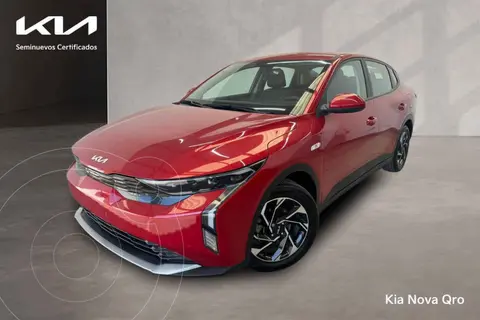 Kia K3 EX usado (2024) color Rojo financiado en mensualidades(enganche $87,200 mensualidades desde $7,486)