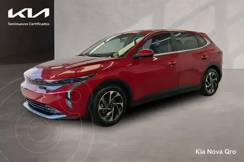 Kia K3 EX Pack Aut usado (2025) color Rojo financiado en mensualidades(enganche $104,912 mensualidades desde $9,006)