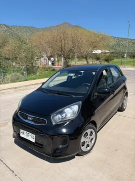 Kia Morning 1.0L EX usado (2016) color Negro precio $5.590.000