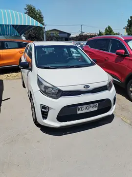 Kia Morning 1.2L EX Full usado (2018) color Blanco precio $6.500.000