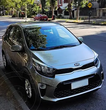 Kia Morning 1.2L EX Full usado (2019) color Plata Titanium precio $6.800.000