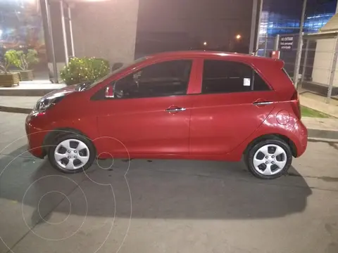Kia Morning EX 1.2L usado (2017) color Rojo precio $6.000.000