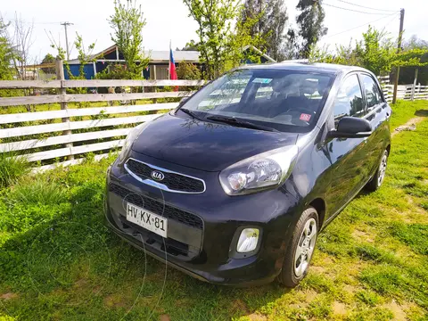 Kia Morning EX 1.2L 2AB usado (2016) color Negro precio $6.000.000