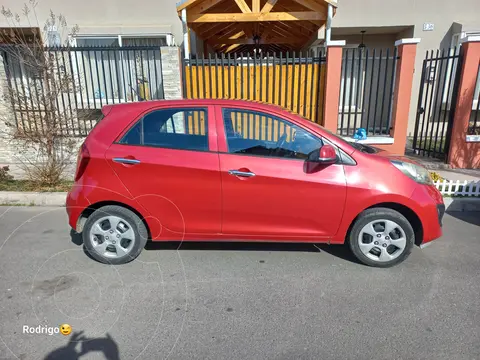 Kia Morning EX 1.2L 2AB usado (2013) color Rojo precio $3.800.000