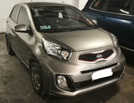 Kia Morning 1.2L EX usado (2015) color Plata precio $3.800.000
