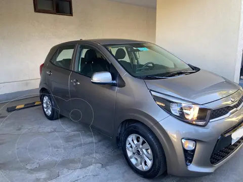 Kia Morning 1.2L EX Full usado (2018) color Gris precio $7.400.000