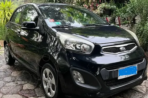 Kia Morning EX 1.2L 2AB Aut usado (2013) color Negro precio $6.200.000