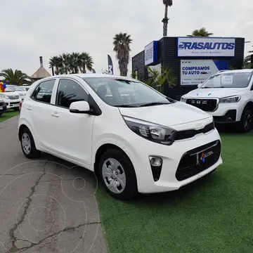 Kia Morning 1.2L EX ABS Ac usado (2023) color Blanco precio $9.990.000