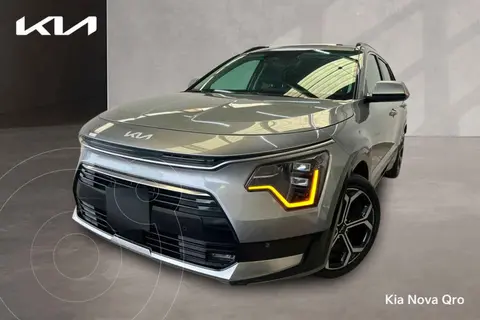Kia Niro HEV EX usado (2023) color Gris financiado en mensualidades(enganche $122,625 mensualidades desde $10,527)