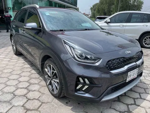 Kia Niro 1.6L GDI EX usado (2021) color Gris financiado en mensualidades(enganche $102,125 mensualidades desde $8,623)
