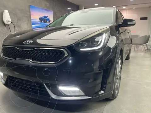 Kia Niro 1.6L GDI EX usado (2019) color Negro financiado en mensualidades(enganche $62,000 mensualidades desde $7,000)