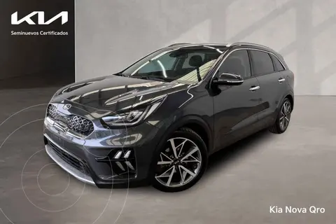 Kia Niro 1.6L GDI EX usado (2021) color Gris financiado en mensualidades(enganche $107,638 mensualidades desde $9,240)