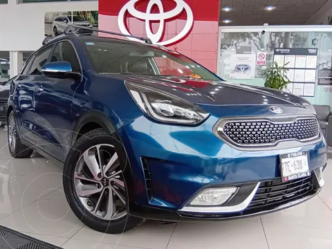 Kia Niro 1.6L GDI EX usado (2019) color Azul financiado en mensualidades(enganche $121,220 mensualidades desde $5,208)