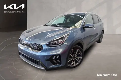 Kia Niro 1.6L EX usado (2022) color Azul financiado en mensualidades(enganche $130,800 mensualidades desde $11,228)