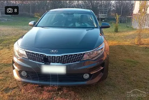 Kia Optima LX 2.0L Aut Full usado (2017) color Gris precio $12.500.000