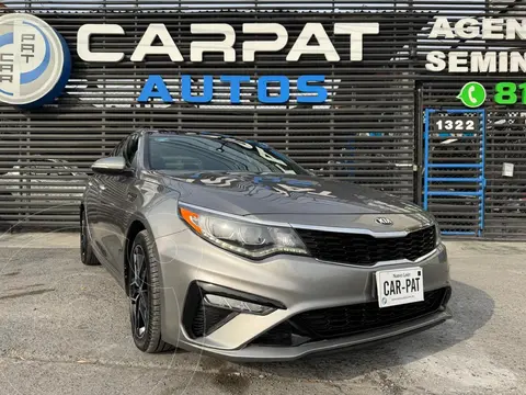 Kia Optima 2.0L Turbo GDI SXL usado (2019) color Gris financiado en mensualidades(enganche $72,380 mensualidades desde $7,543)