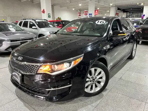 Kia Optima 2.4L GDI EX usado (2016) color Negro financiado en mensualidades(enganche $59,950 mensualidades desde $4,586)