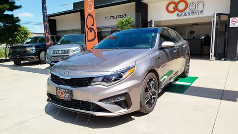 Kia Optima 2.0L Turbo GDI SXL usado (2019) color plateado financiado en mensualidades(enganche $78,752 mensualidades desde $6,022)