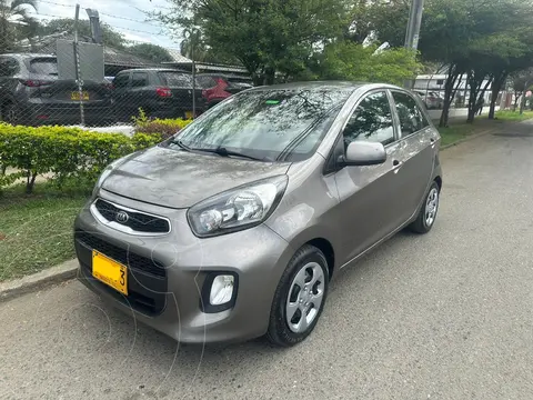 KIA Picanto 1.0L usado (2017) color Gris precio $35.500.000