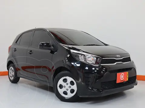 KIA Picanto 1.0L Emotion usado (2020) color Negro precio $40.990.000