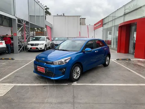 Kia Rio 5  1.4L EX Aut Plus usado (2017) color Azul Electrico precio $13.980.000