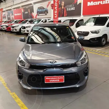 Kia Rio 5  1.4L EX Plus Aut usado (2018) color Gris Platino financiado en cuotas(pie $2.050.000)