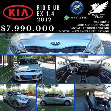 Kia Rio 5  EX 1.4L Sport usado (2012) color Plata precio $7.990.000