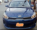 KIA Rio Hatchback 1.4L LX Full usado (2017) color Azul precio u$s12,500