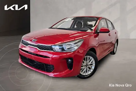 Kia Rio Hatchback LX usado (2020) color Rojo financiado en mensualidades(enganche $62,675 mensualidades desde $5,380)