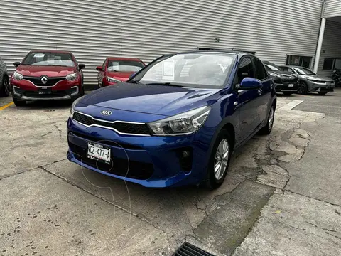 Kia Rio Hatchback LX Aut usado (2019) color Azul precio $239,000