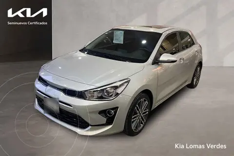 Kia Rio Hatchback EX Pack Aut usado (2023) color Plata precio $340,000