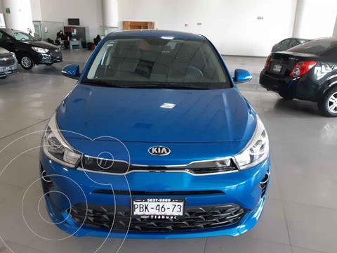 Kia Rio Hatchback EX Aut usado (2021) color Azul precio $334,900