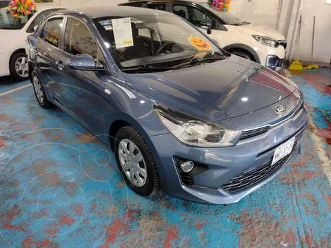 Kia Rio Sedan LX usado (2021) color Azul precio $219,900