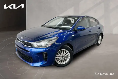 Kia Rio Sedan LX usado (2020) color Azul precio $249,000